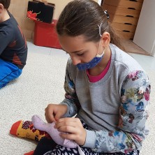 Šili sme hračky zo zvyškov látok